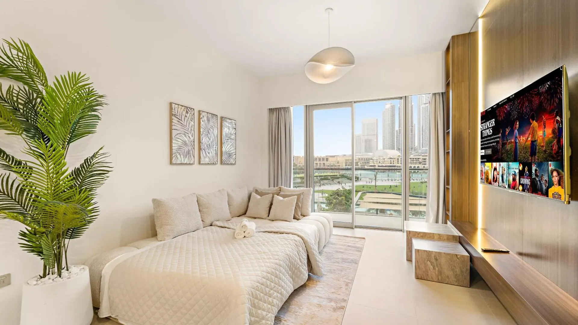 Panoramic 2Br With Pool & Burj View Next To Mall Dubai 0*,